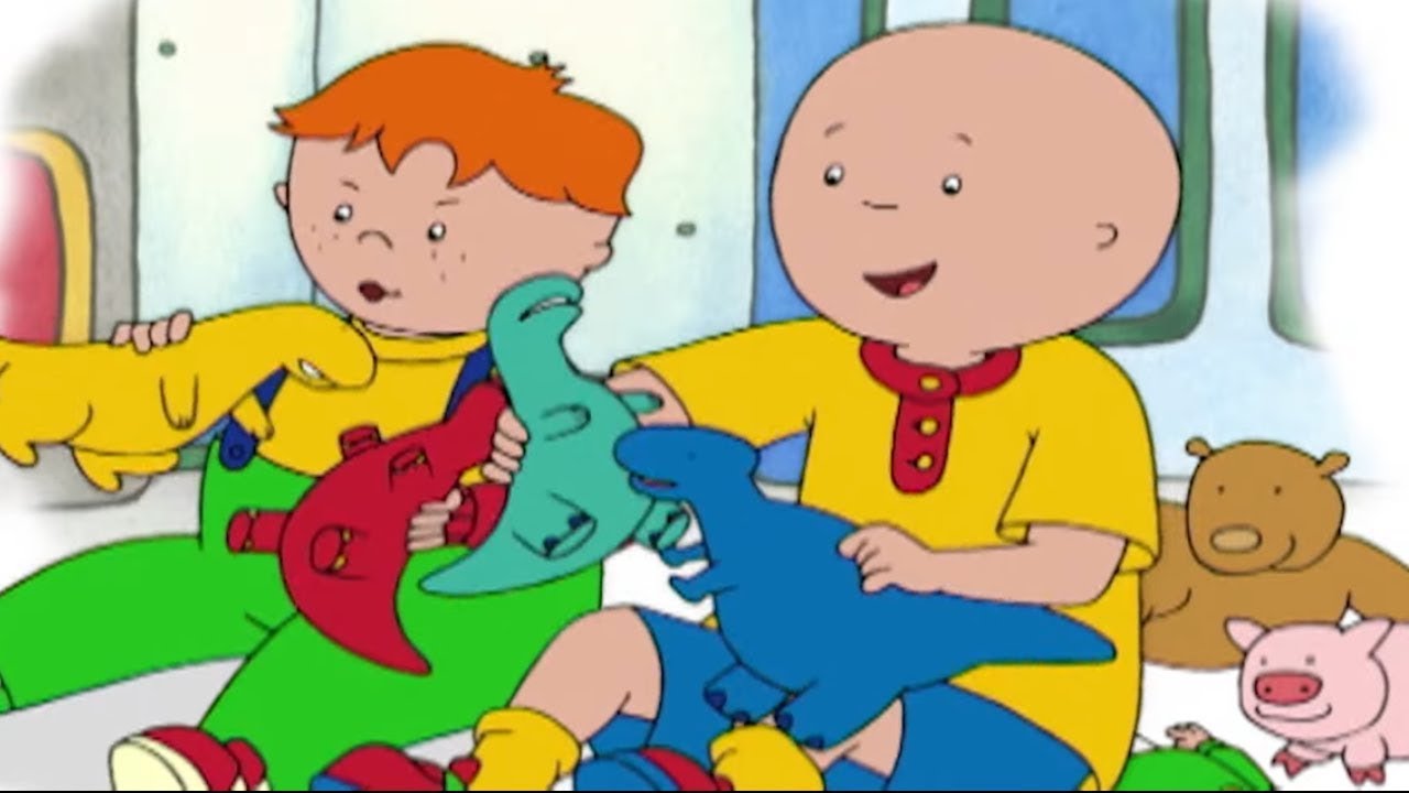 Caillou e Leo Appendere Fuori | Caillou Italiano - WildBrain