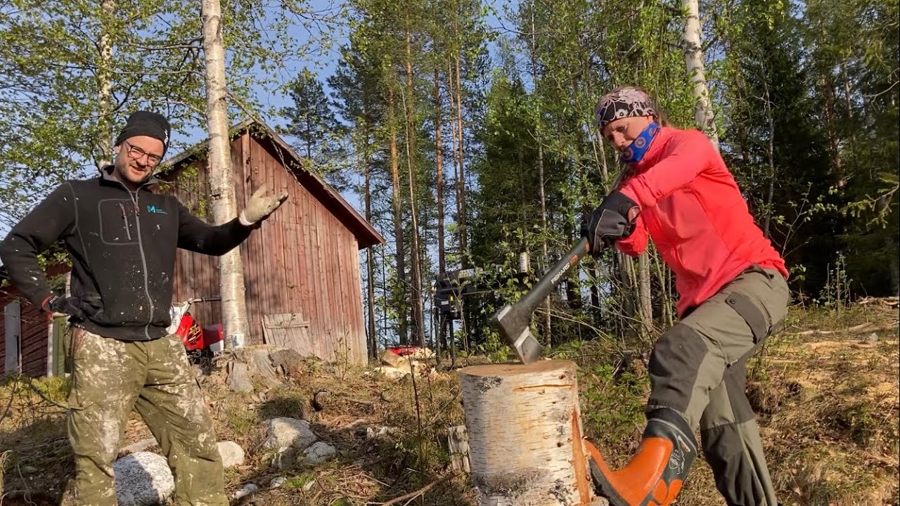 Vedhelgen 2022 - Stihl MS251 Fiskars X17