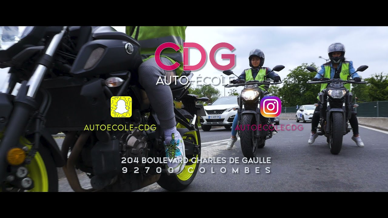 Auto-école Charles de Gaulle - Colombes 92700 (Clip publicitaire by Solideyez)