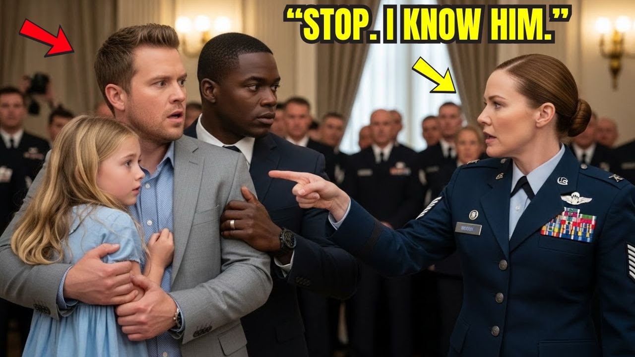 They Forced the Single Dad Out—Then the General’s Daughter Stopped Everything with One Command”
