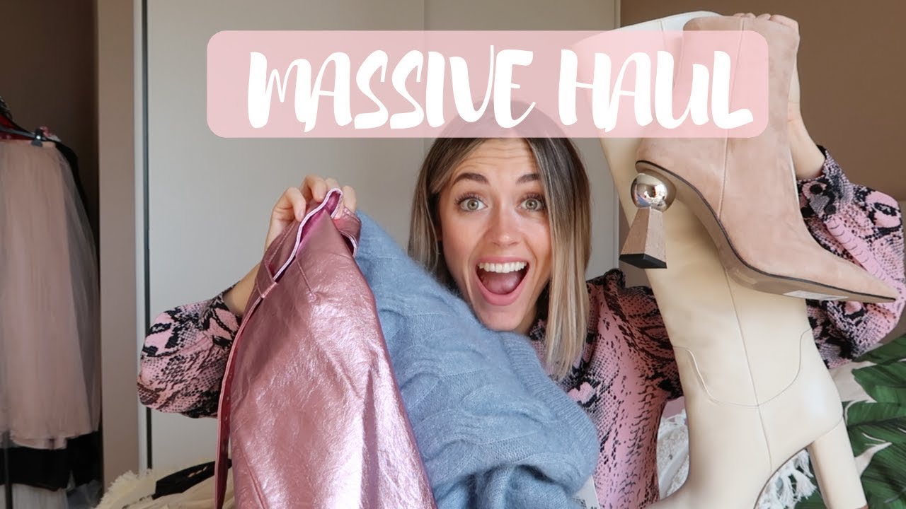 Massive TRY - ON  HAUL// Topshop, H&M, Zara, Motel Rocks...