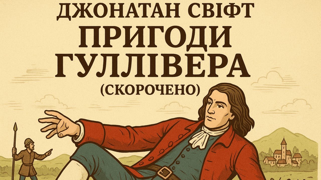 Мандри Гуллівера.Джонатан Свіфт (скорочено).Аудіокнига українською.