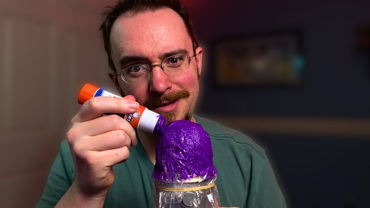 ASMR | Glue 🐮 the $#%! Out of My Mic ✨