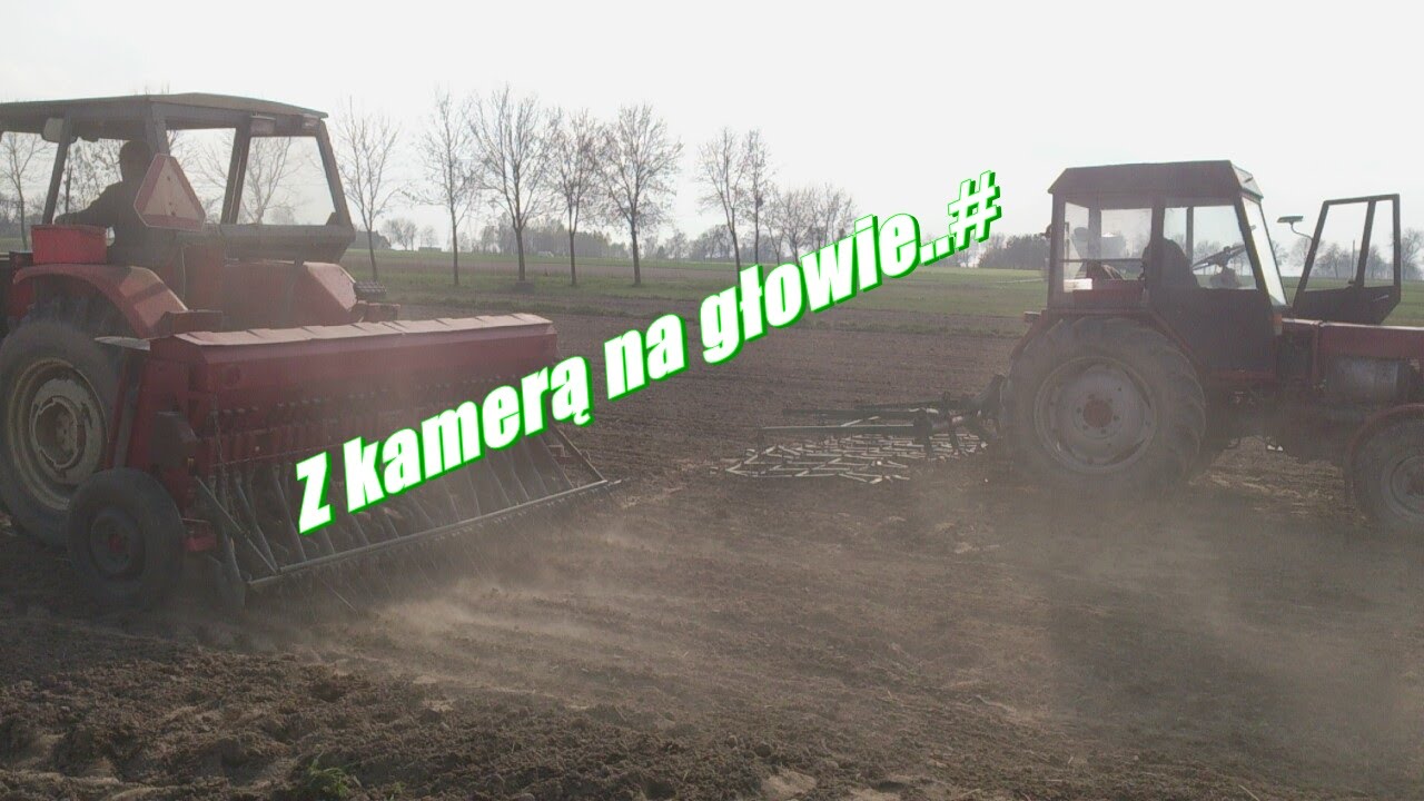 Z kamerą na głowie..# Uprawa posiewna T-25