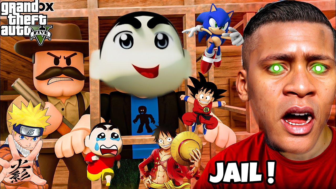 Franklin & Shinchan ESCAPE the WILD WEST PRISON in ROBLOX! 🤠🚔