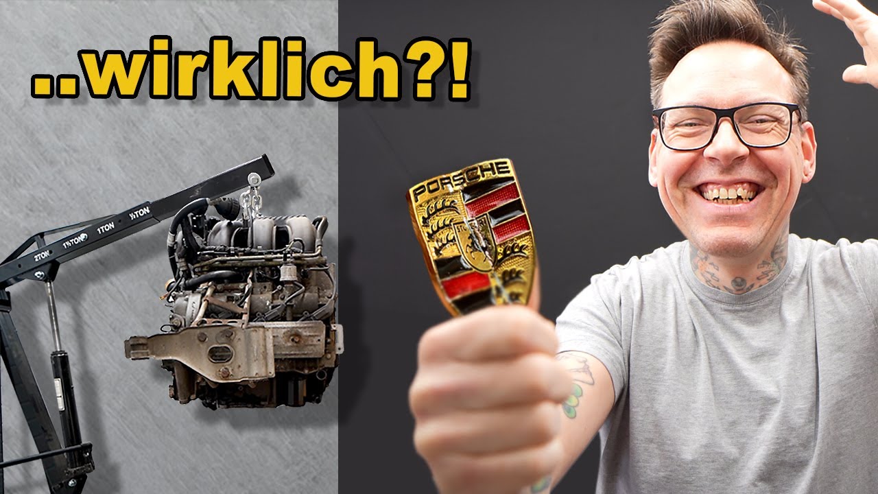 Damit rechnet keiner...! PORSCHE 911 Carrera - Es geht weiter am 996 Projekt Teil 3 Motor zerlegen ?