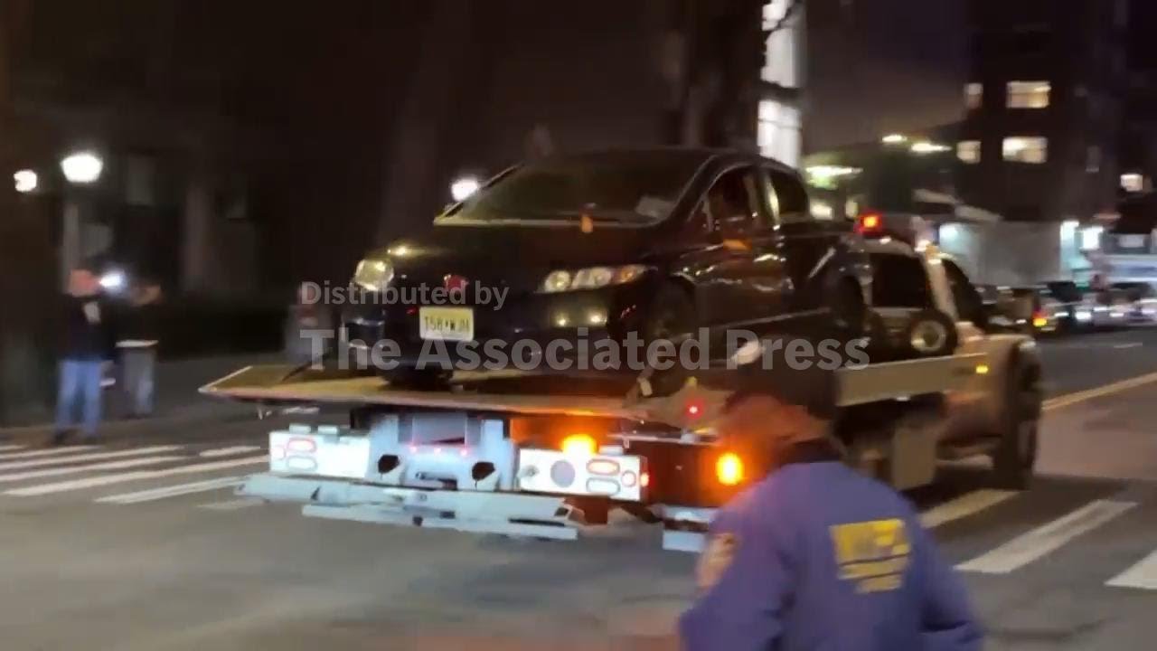 Car with ‘suspicious device’ inside removed after New York City protest