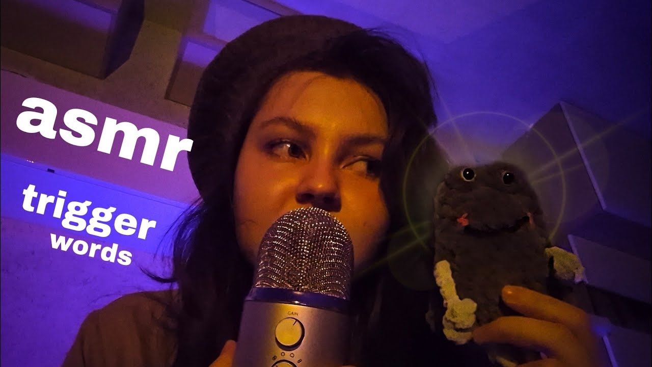 TRIGGER words you've NEVER HEARD)))) asmr trigger words in russian