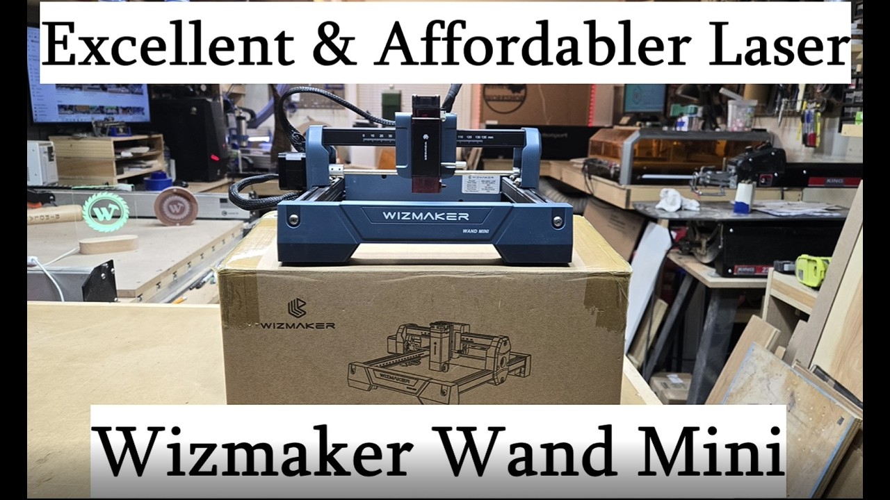 Wizmaker Wand Mini Laser Engraver Review