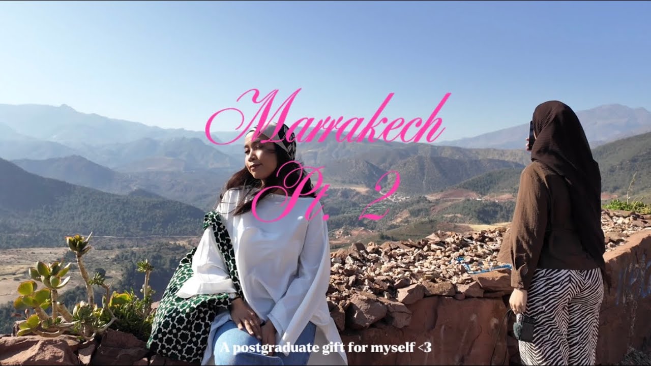 Marrakech Travel Vlog Pt II: Ouzoud waterfalls, Agafay dessert and museums!