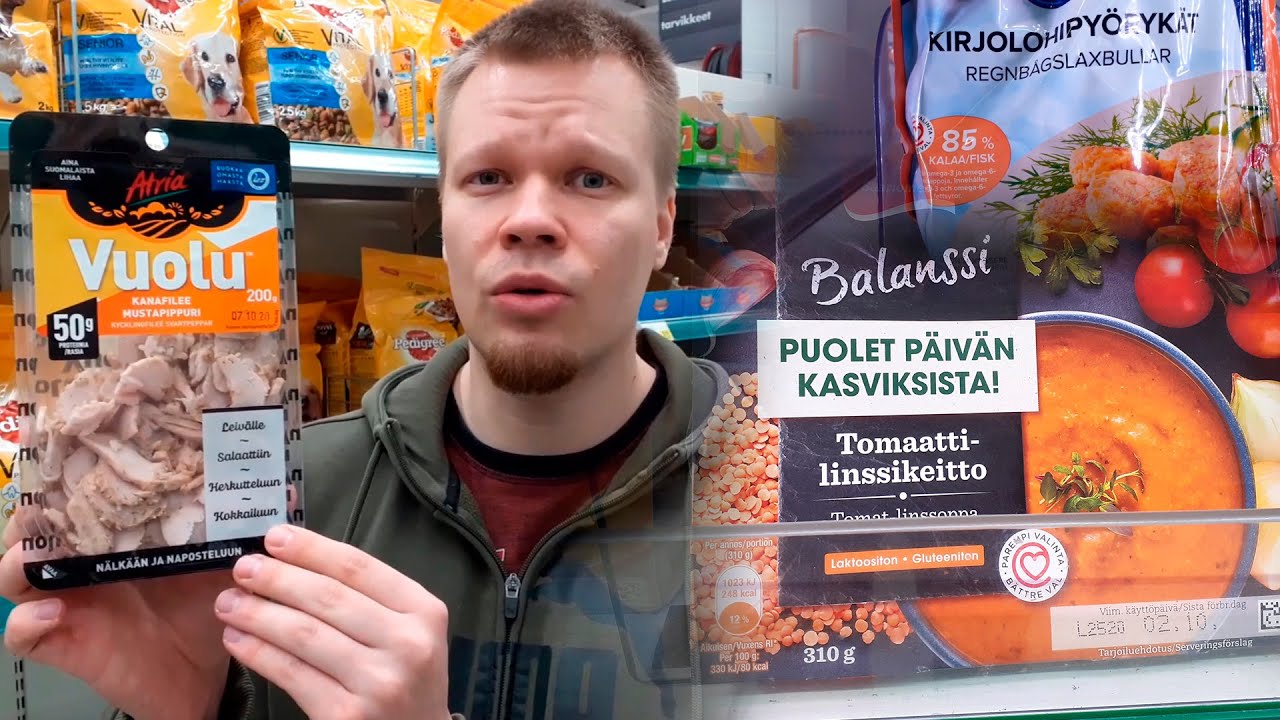 Terveellisiä valmisruokia ja herkkuja