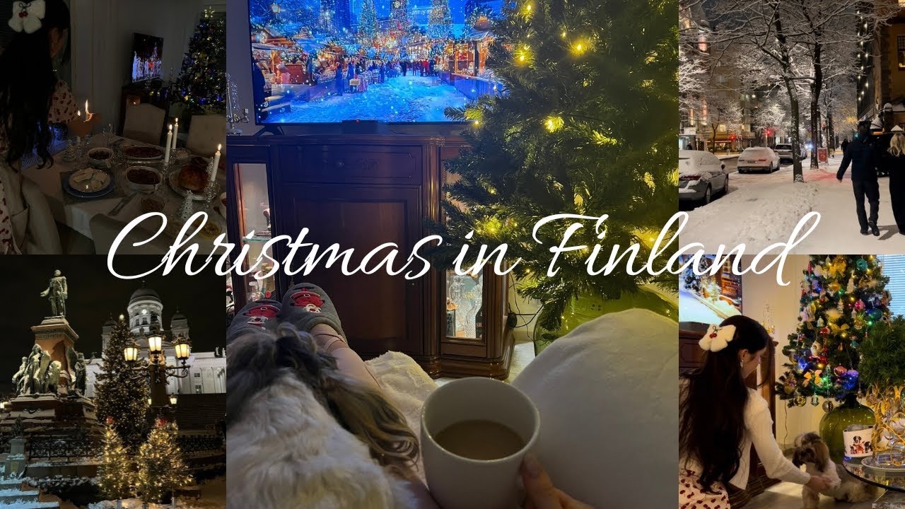 Finnish girl's Christmas | Home vlog