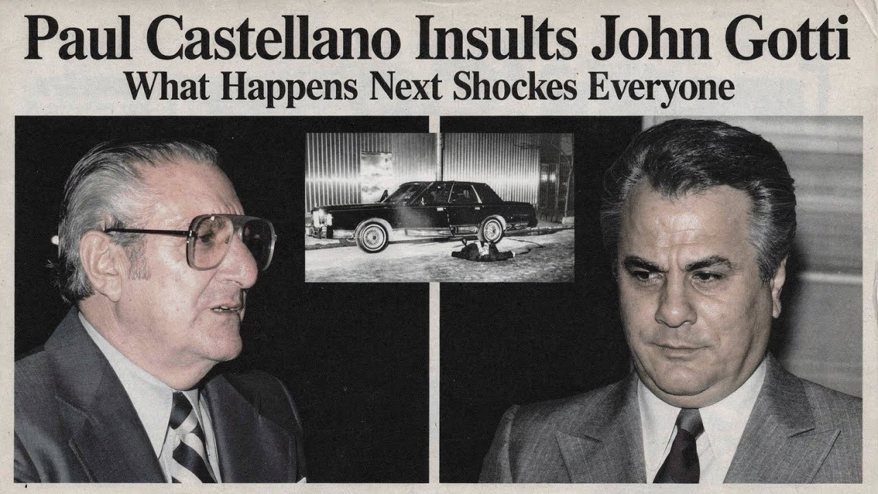 1985: Paul Castellano Insults John Gotti, 15 Days Later He Was Assasinated