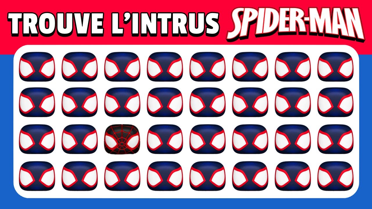 Trouve l'INTRUS - Spider-Man : Across the Spider-Verse | Édition Super-héros