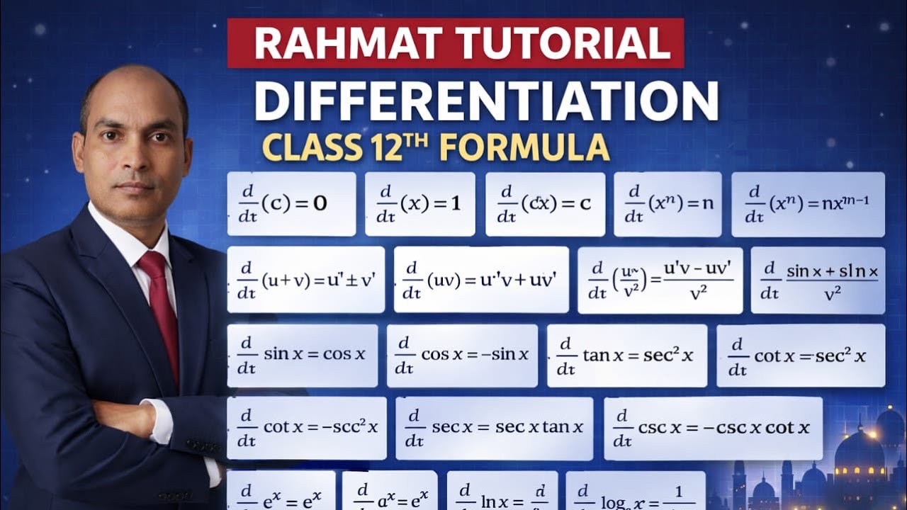 Differentiation class 12