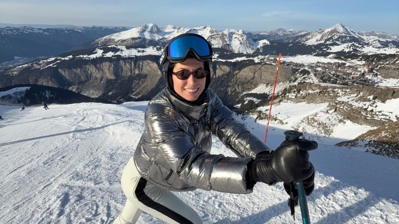 Podría acostumbrarme a esto // Esquiando en Avoriaz
