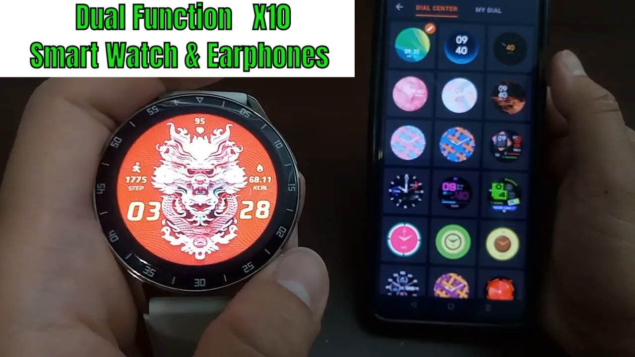 Revolutionary Smart Watch Doubles Your Experience -  X10 -  Reivew
