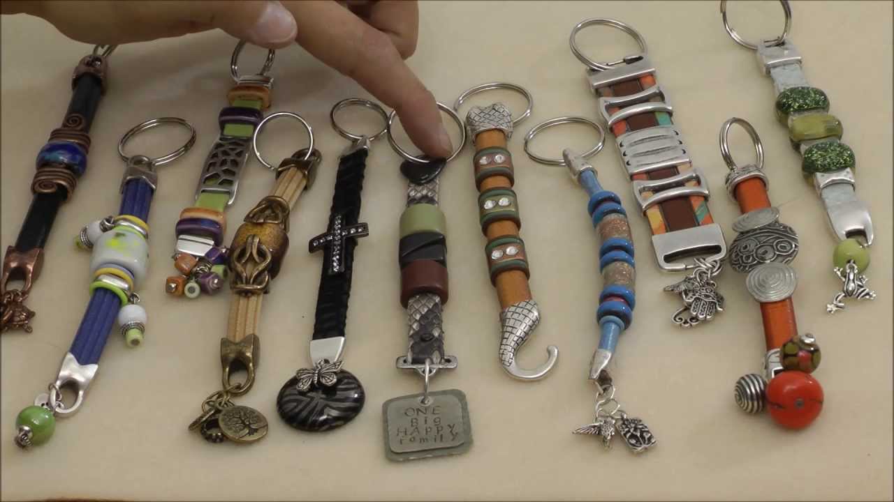 Antelope Beads - How To Make Cool Leather Keychains - Beginner