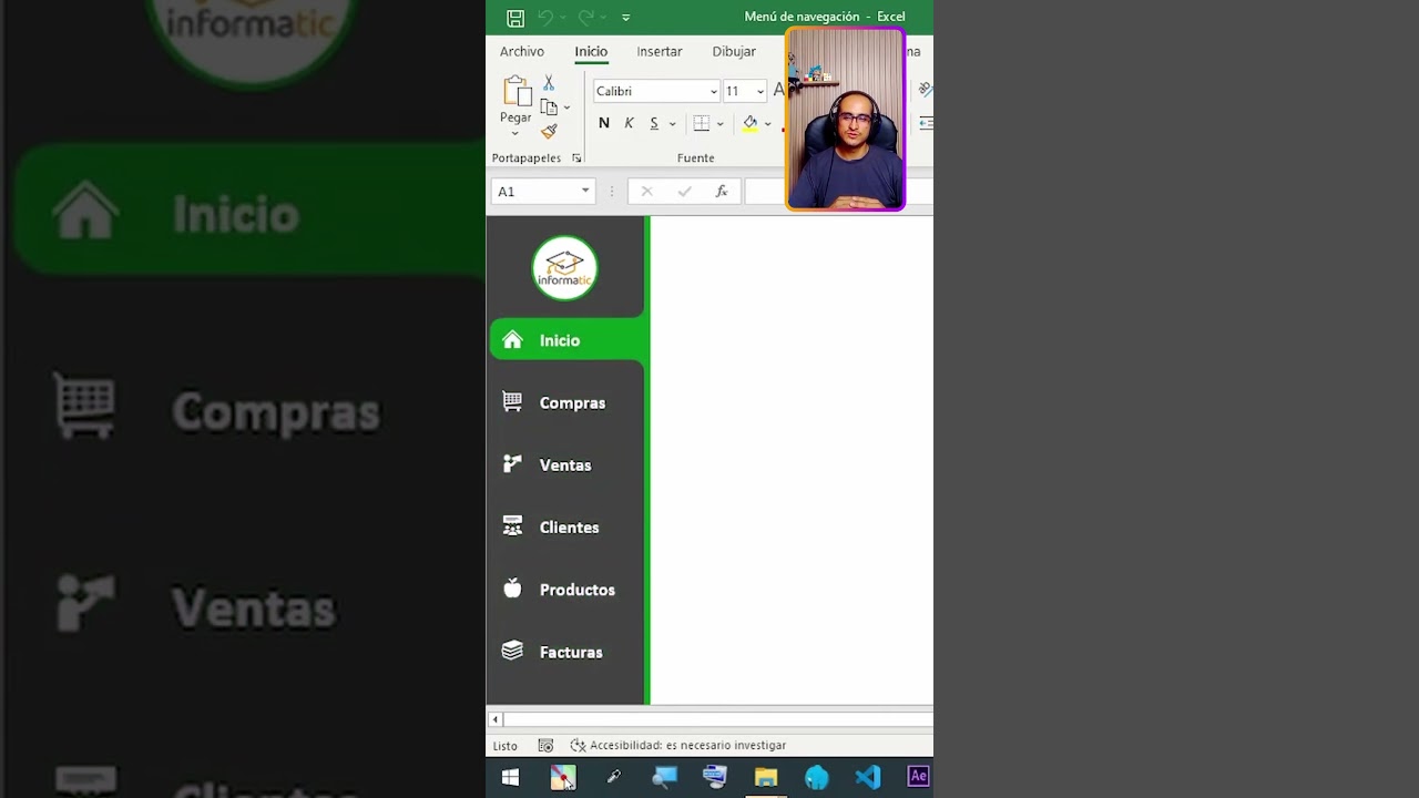 Aprende a crear un men&uacute; interactivo en Excel sin Macros