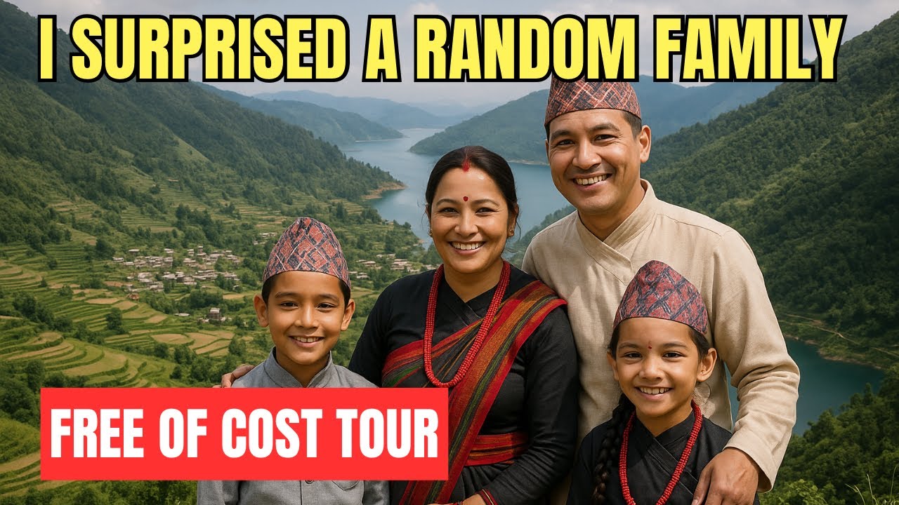 I Surprised a Random Family with a FREE Tour to Chitlang & Kulekhani! || Hidden Gems of Nepal 🇳🇵