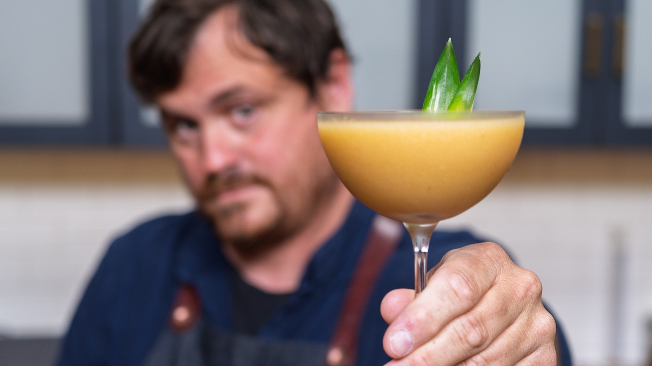 A Banana Pineapple Daiquiri. What more can you ask for?