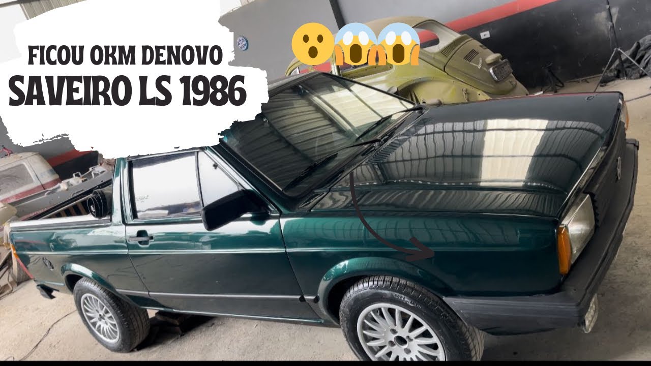VW SAVEIRO LS 1986 | FICOU COMO SAIU DA FÁBRICA