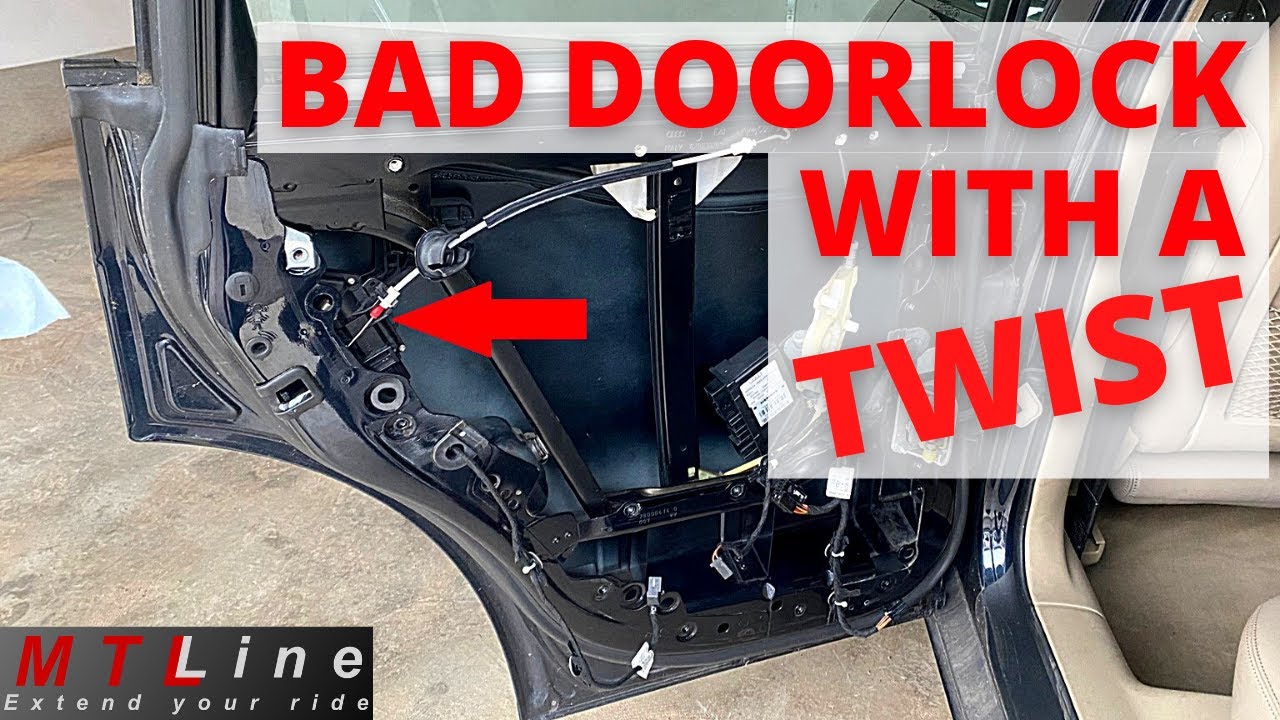 Audi A2 - rear door lock replacement – EP7 – project youngtimer