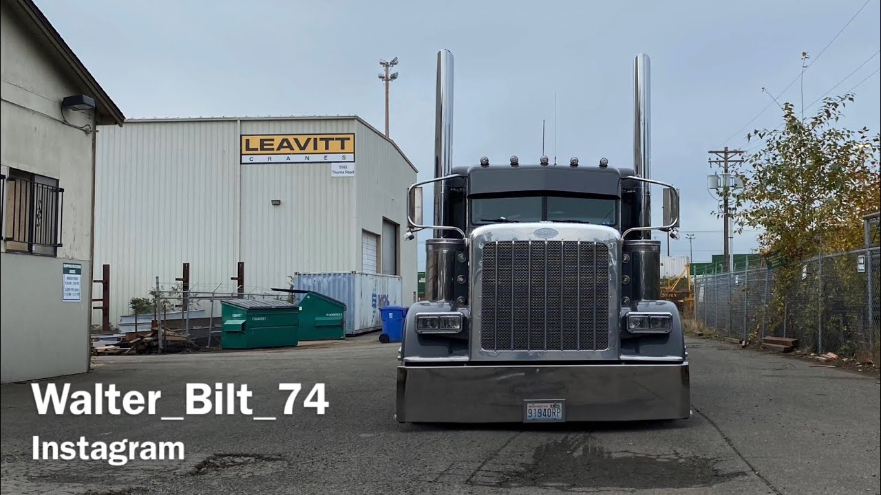 Встреча с другом и обзор его Фуры￼  Трака￼ Peterbilt 389 YouTube ￼@Trucking 4 race cars