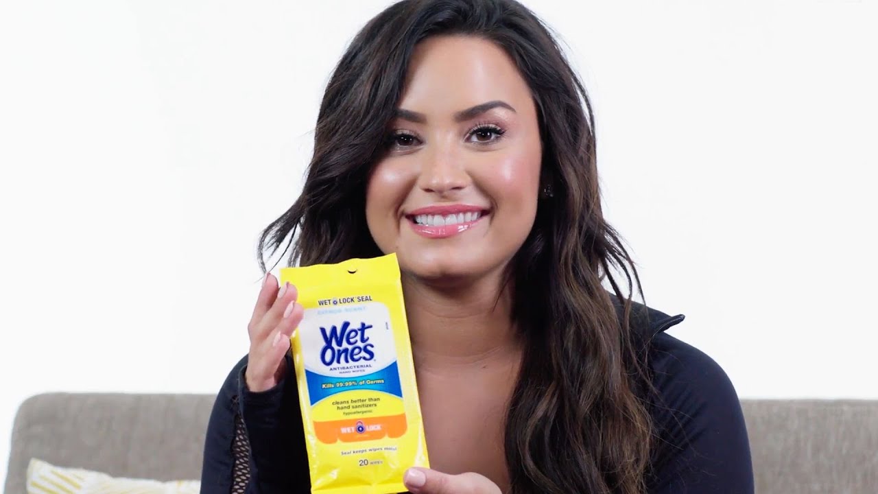 Demi Lovato Reveals the Secrets Inside Their Gym Bag | SELF
