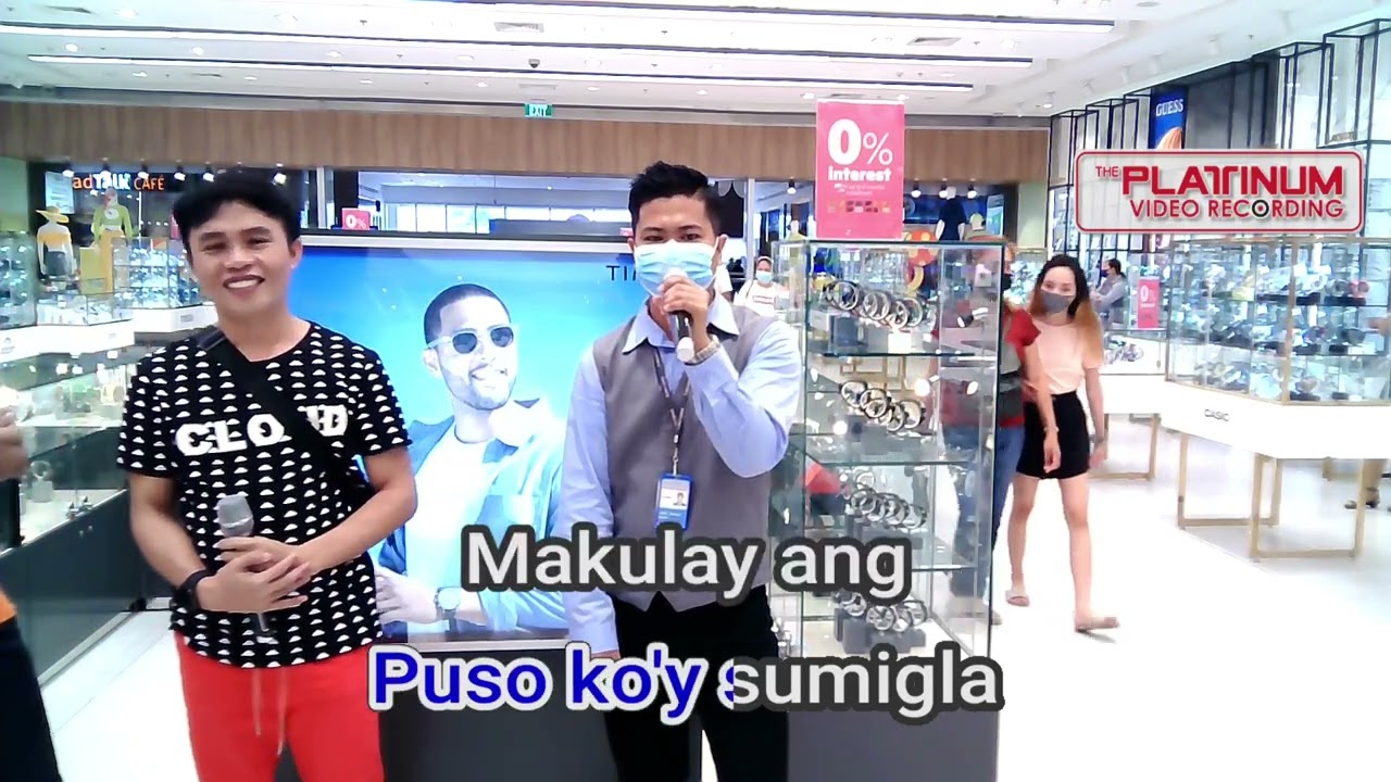 😱😱 Gaganda ng mga boses nyo sir, mga nagshoshopping na customer napapalingon bigla 😁👏👏