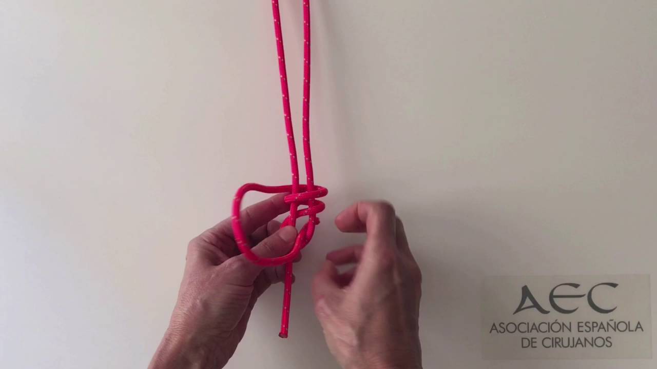 Nudo blocante - Asociaci&oacute;n Espa&ntilde;ola de Cirujanos