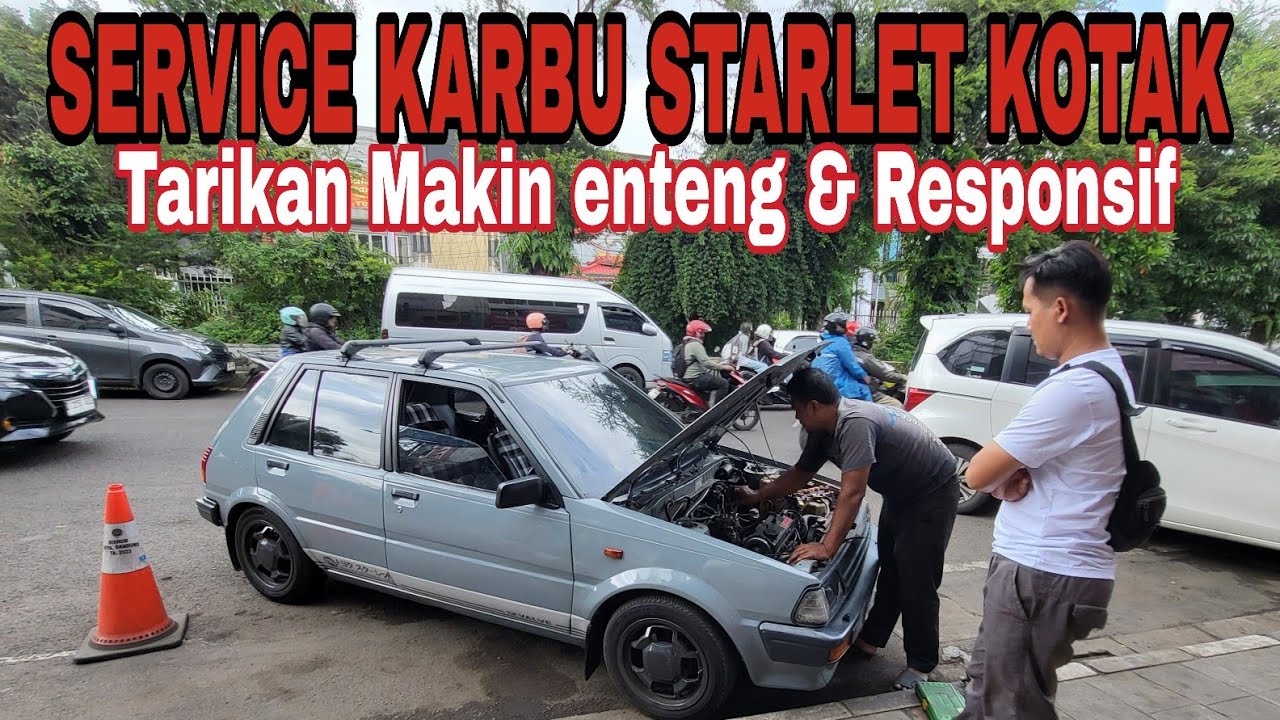SERVICE KARBU STARLET KOTAK MURAH MERIAH | TARIKAN KEMBALI ENTENG !!!