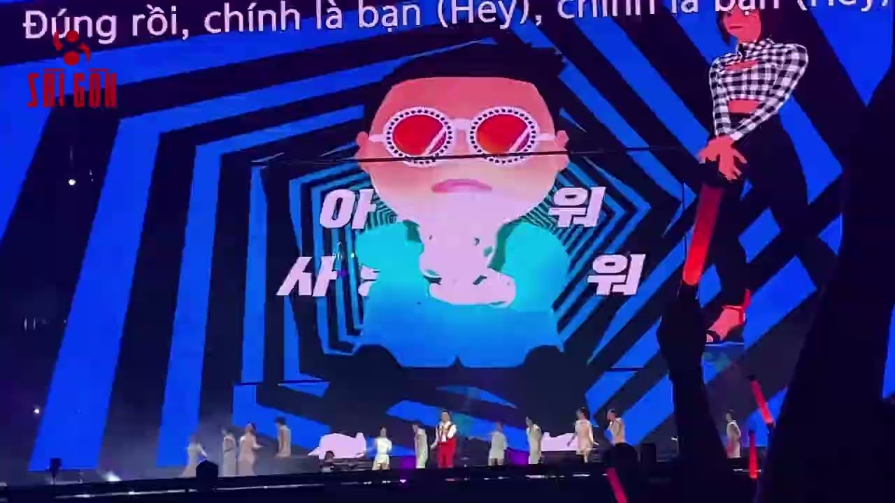 PSY nhảy GANGNAM STYLE “đỉnh nóc” cùng khán giả Việt Nam, nói tiếng Việt cực dễ thương tại GENfest