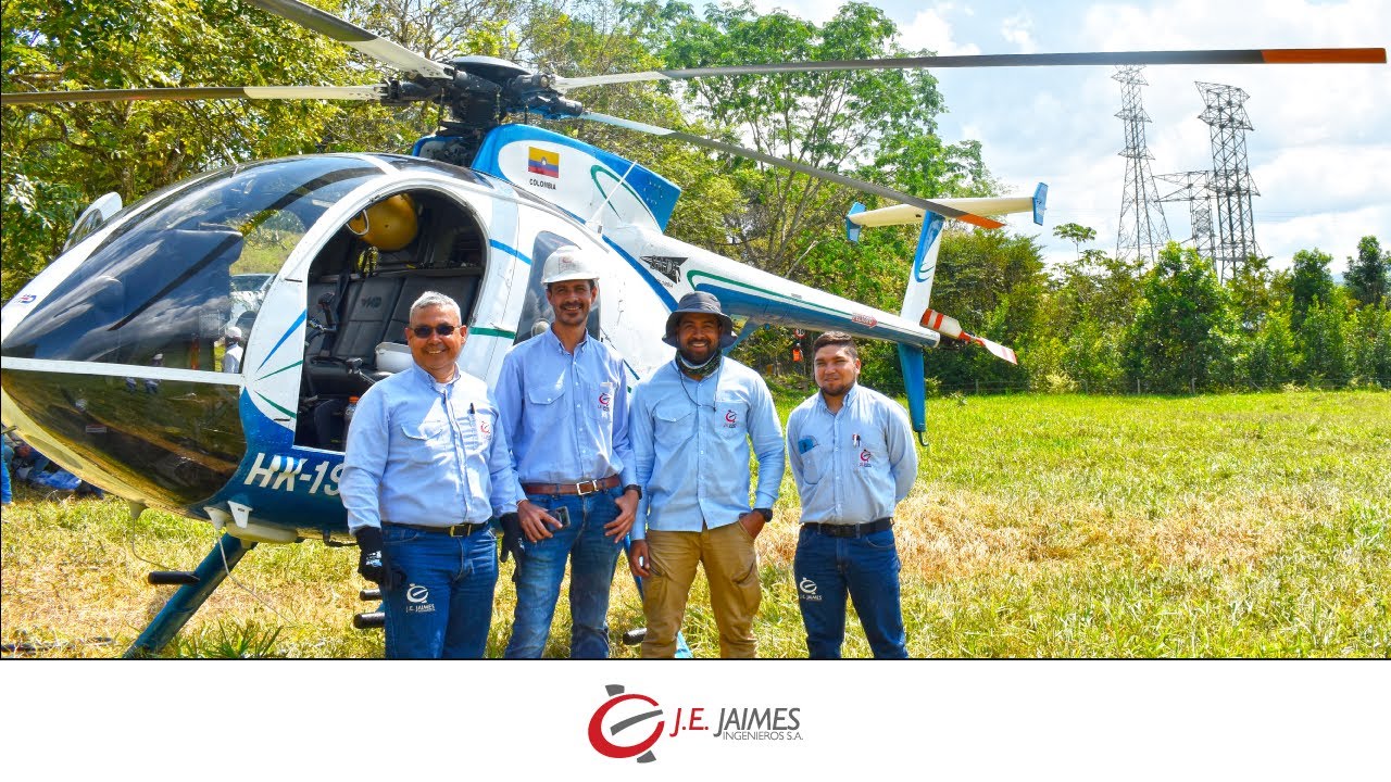 Transporte Helicoportado - Proyecto Línea Norte 230kV / J.E. Jaimes Ingenieros S.A.