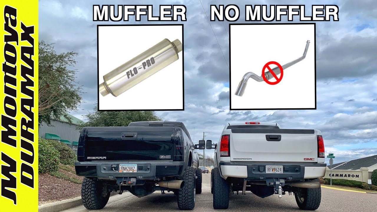 WATCH BEFORE STRAIGHT PIPING YOUR DURAMAX!!!