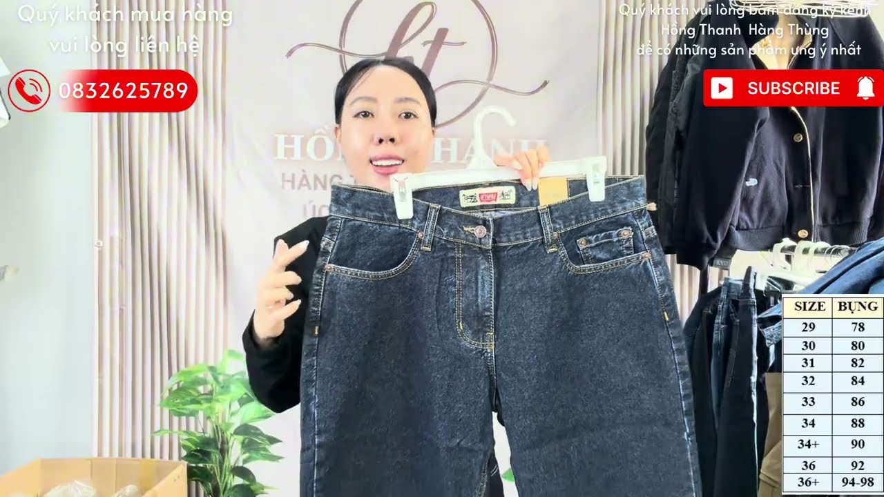 [24/1/26] QUẦN ÁO JEAN LEVI'S THÁI LA  HÀNG MỚI 100% | 0832.62.5789 | MIỄN SHIP TOÀN QUỐC