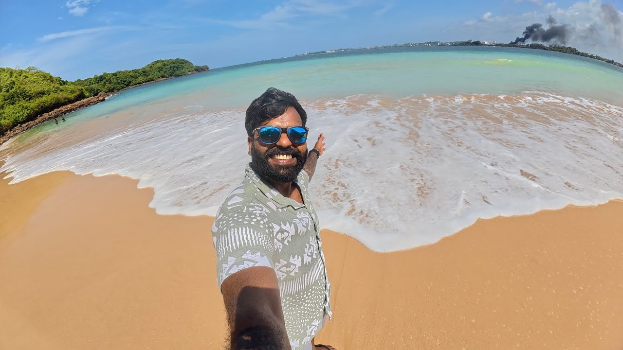 රූමස්සල ජංගල් Beach ⛱️ | මේක නං පාරාදීසයක් | Rumassala Jungle Beach Sri Lanka 🇱🇰 