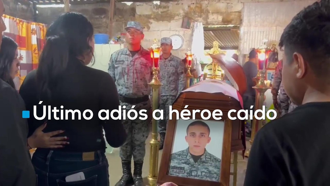 Así despidieron en Tabasco al soldado caído en operativo contra “El Mencho”