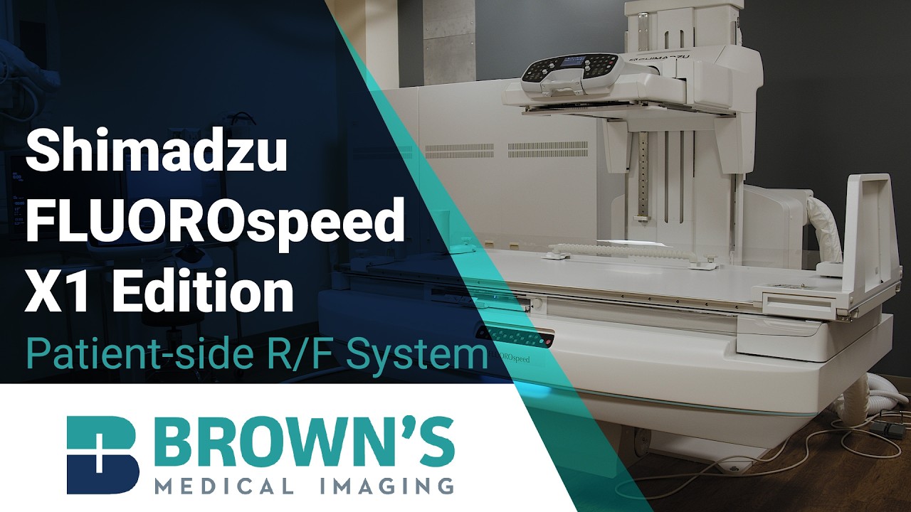 Shimadzu FLUOROspeed X1 Edition Patient-side R/F System