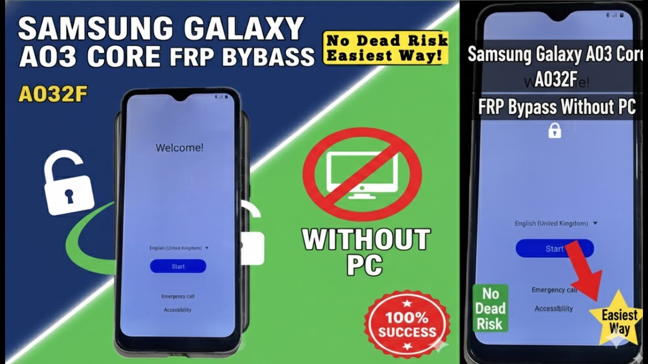 A032F FRP Bypass — No PC, No Risk!