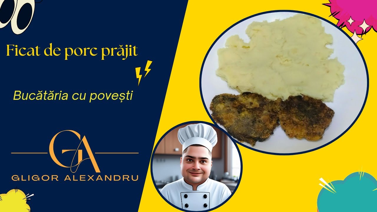 Ficat de porc prăjit