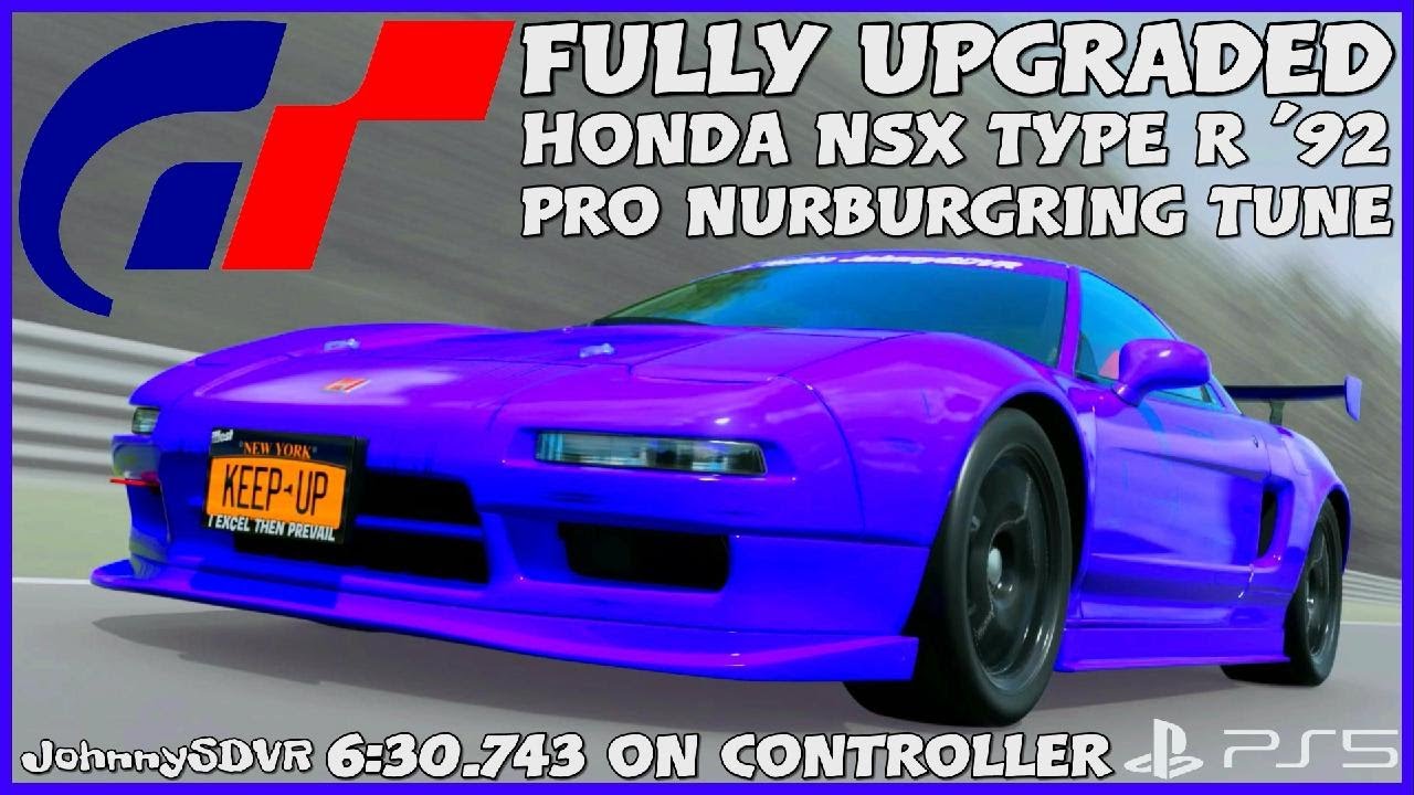 Gran Turismo 7 - Honda NSX Type R '92 Pro Tune | Nurburgring Original Engine Setup | GT7 1.54 |