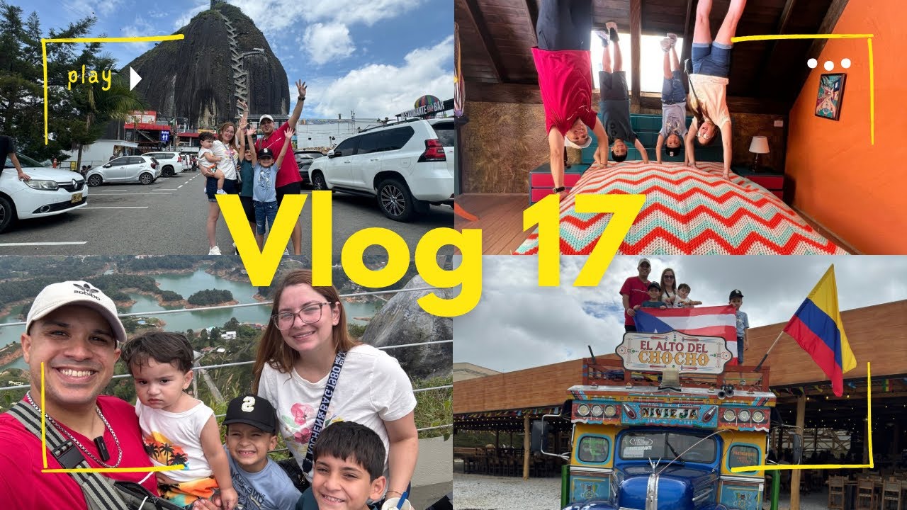 Vlog #17: Logramos subir el Peñol de Guatapé con nuestro bebé ❤️