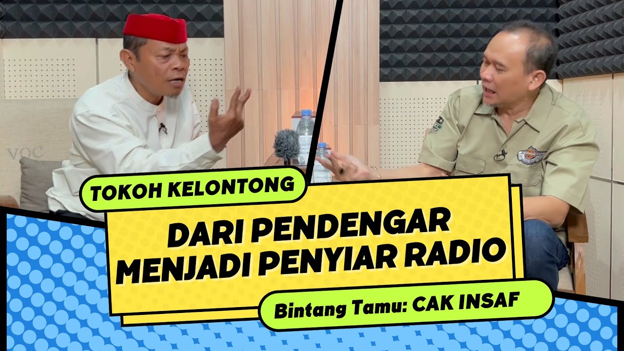 CAK LONTONG “Dari pendengar menjadi penyiar” | CAK BOY INSAF ANDILAYOU