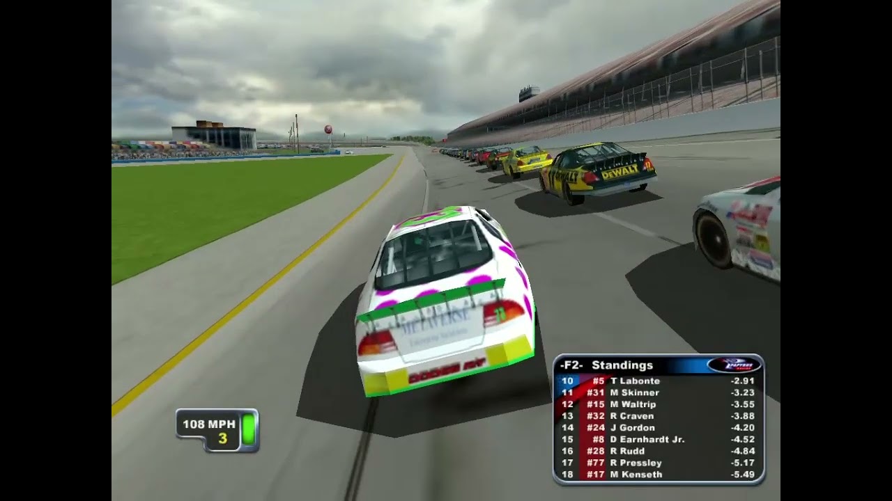 NASCAR Racing 4: Режим сезона 2001, гонка 31/36: Талладега 2