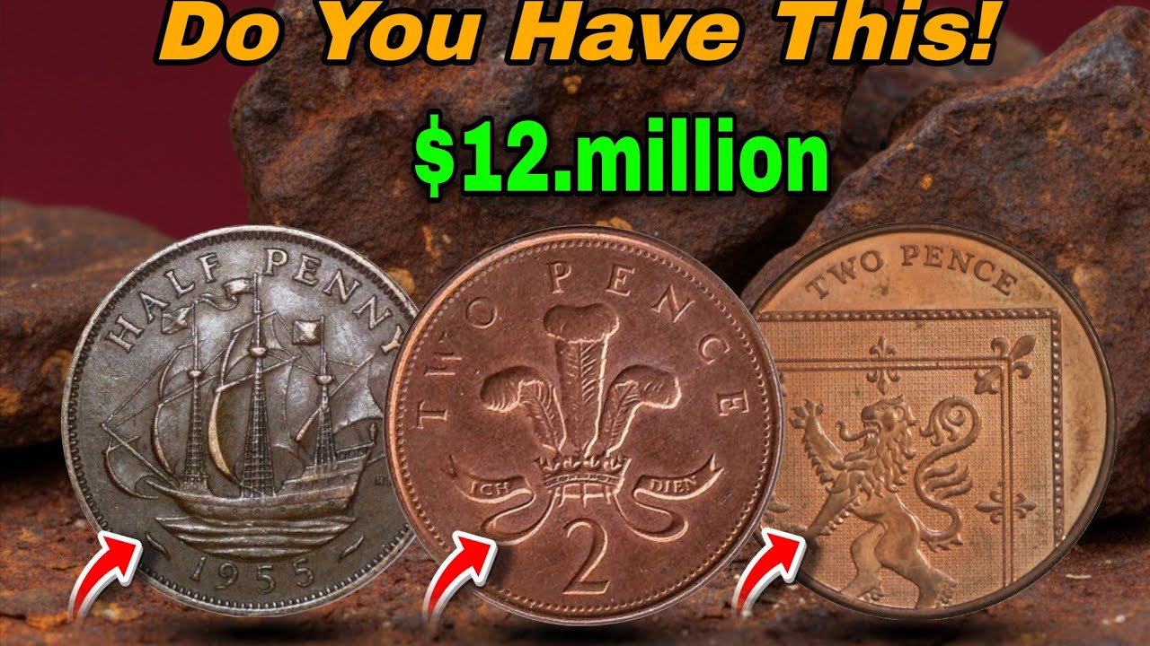 TOP 6 Rare Coins Value Today 💰 | Old UK & US Coins with Dates | Queen Elizabeth Coins