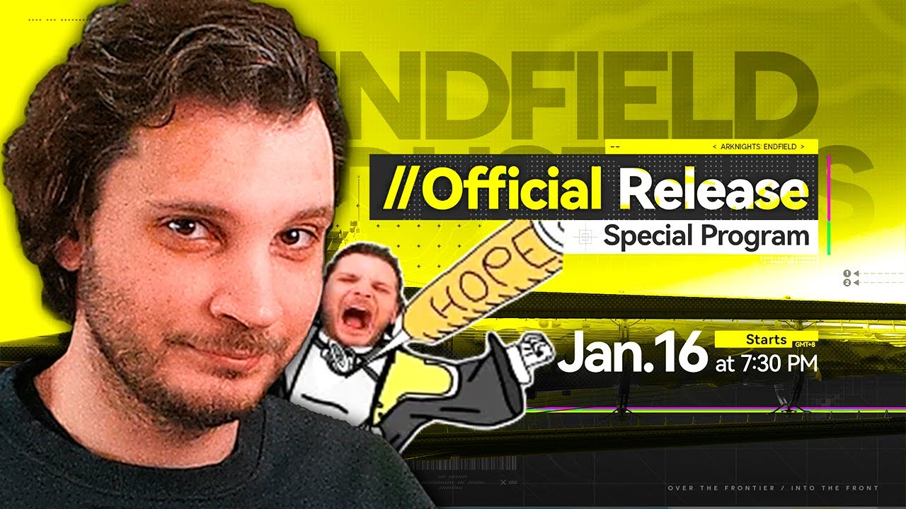 ENDFIELD HYPEEE!!! Arknights: Endfield Official Release Livestream REACTION