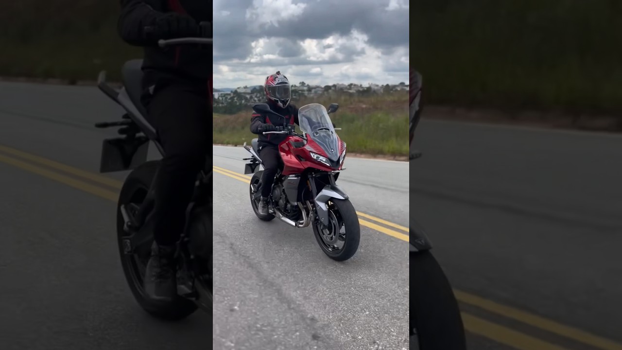 UMA MOTO COM DESEMPENHO E PEGADA BIG TRAIL? Conheça a Triumph Tiger Sport 660! #Shorts