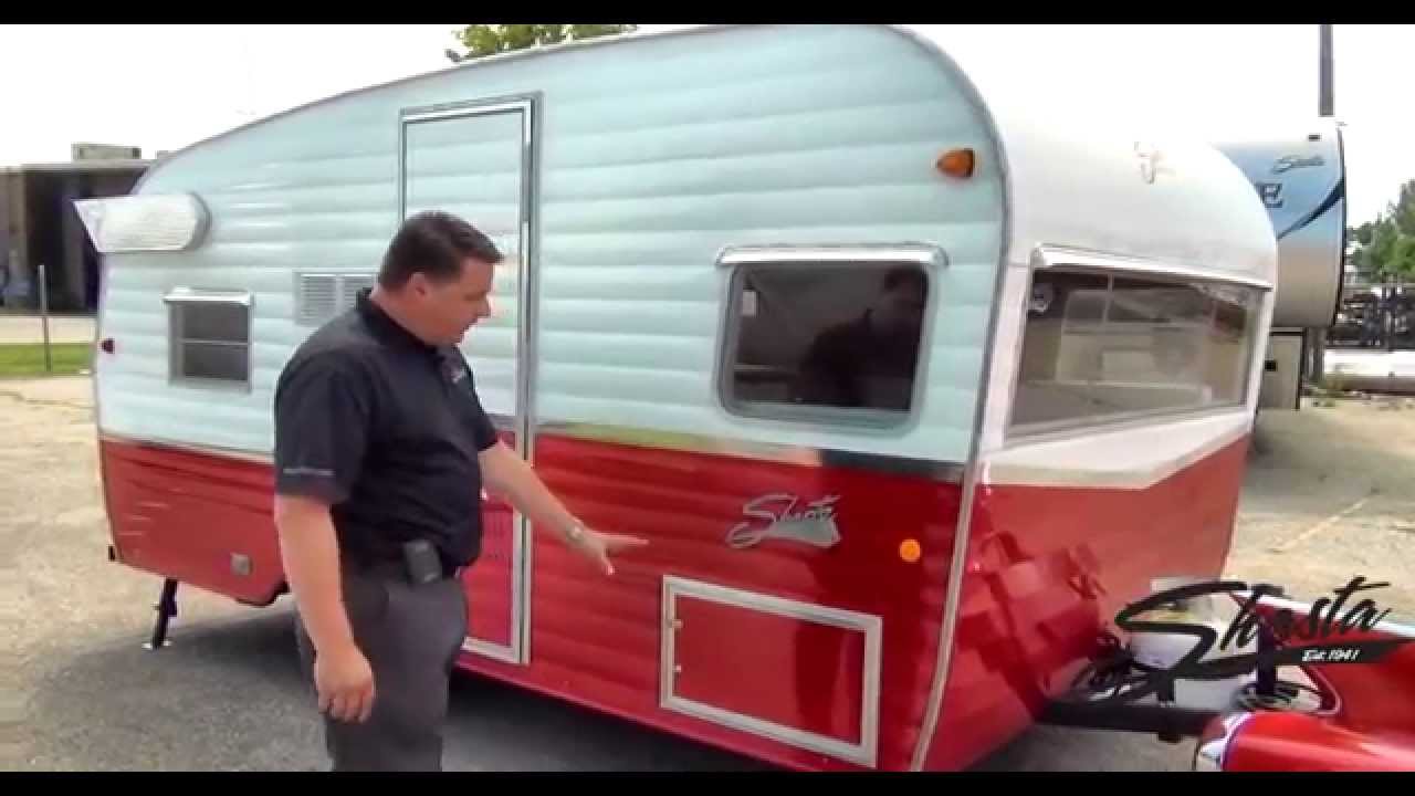 2015 Shasta Airflyte 1961 Travel Trailer Retro Re-Release