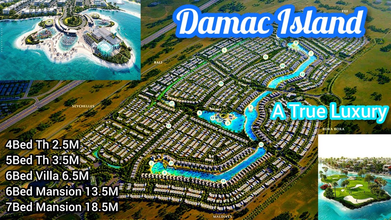 Damac Island dubai Complete Details